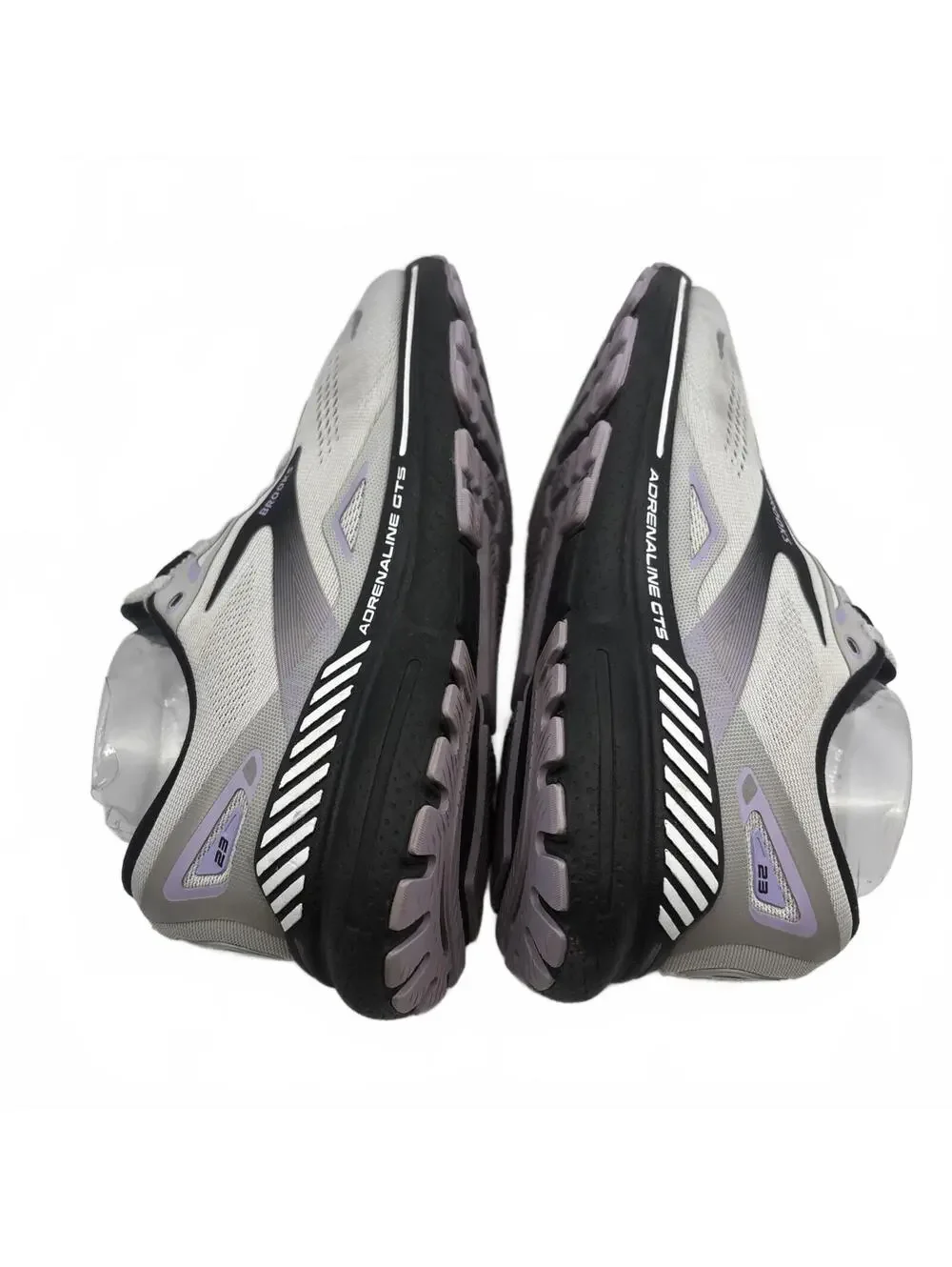 Brooks Adrenaline GTS 23 Women’s Size 9.5 B Grey Purple Running Shoes